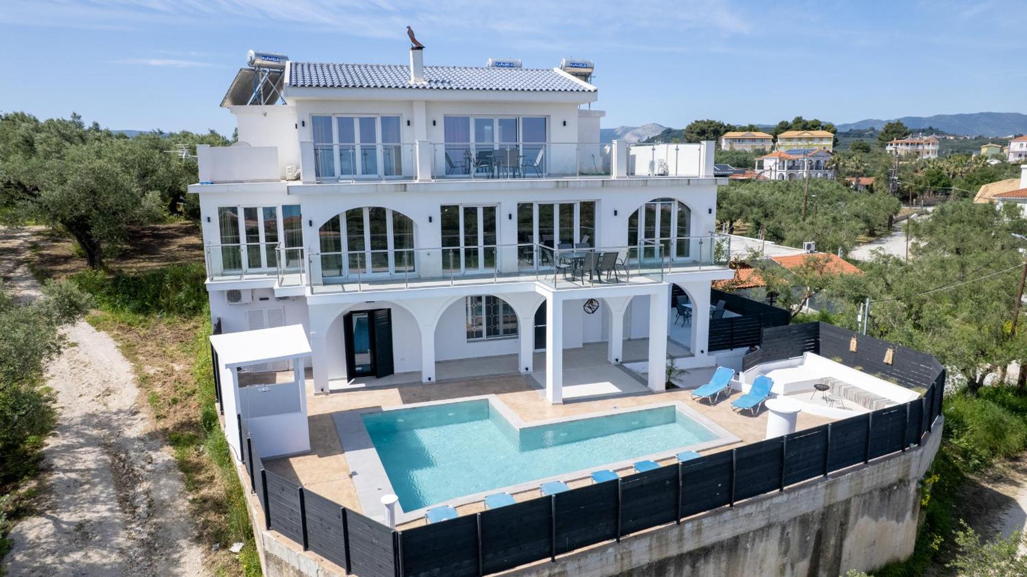 Gigi Star Luxury Apartvilla With Pool, Sea View Tsilivi (Zakynthos)